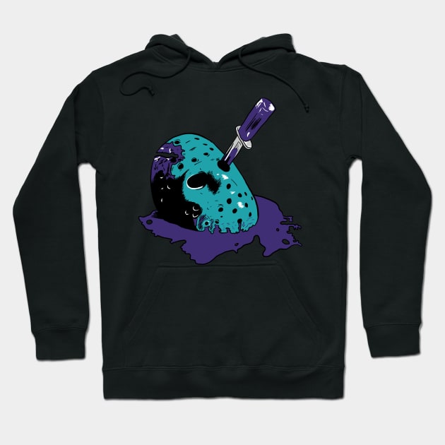 Jason Voorhees mask NES version Hoodie by Black Snow Comics